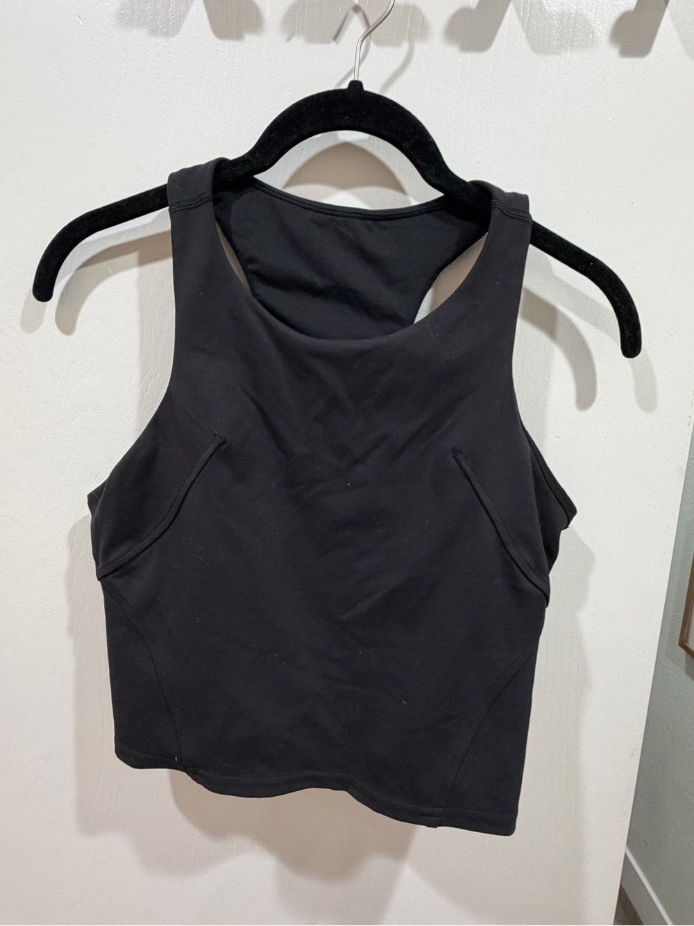 lululemon athletica Black High-Neck Racerback Tank